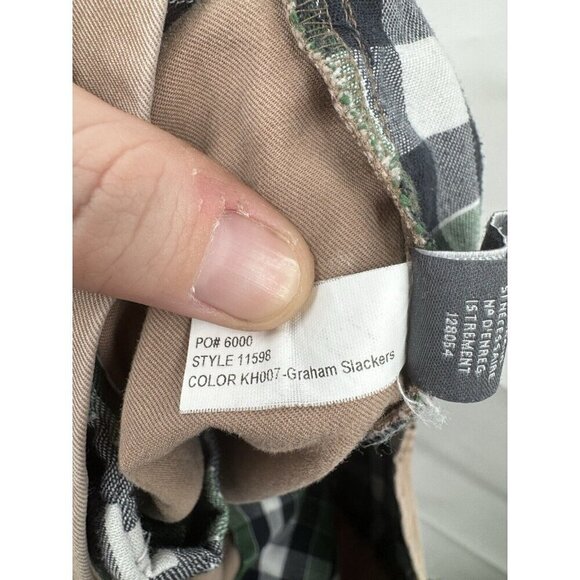 Bonobos Straight Leg Graham Slacks Men 32/32 Khaki Classic Pant Preppy Casual - Picture 6 of 10